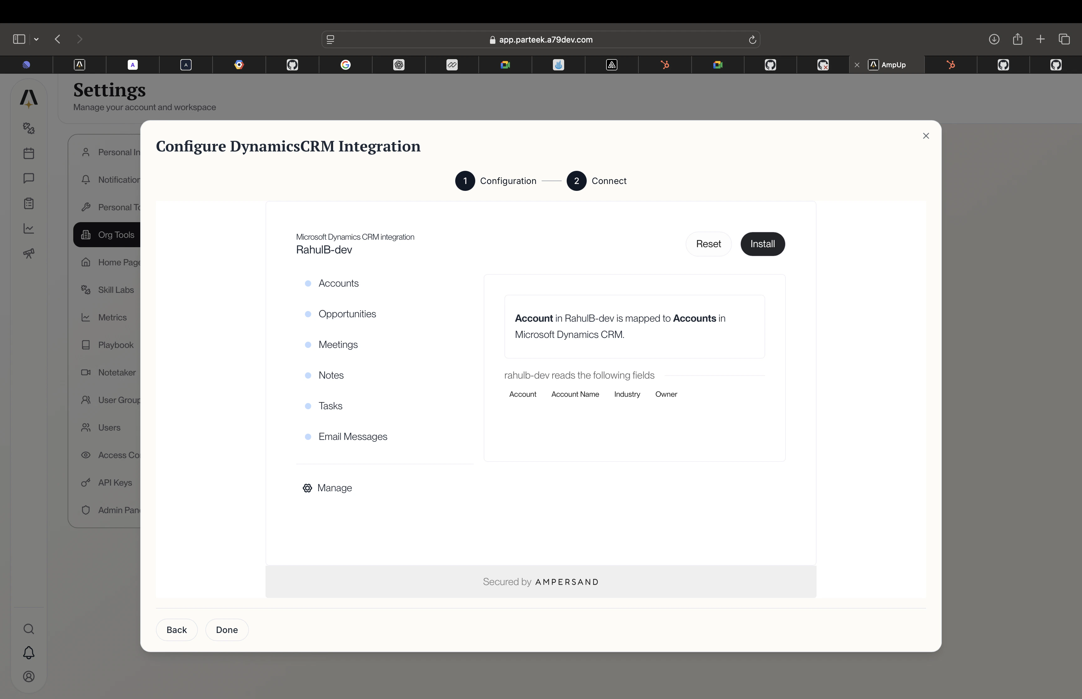 Configure Microsoft Dynamics 365 Integration