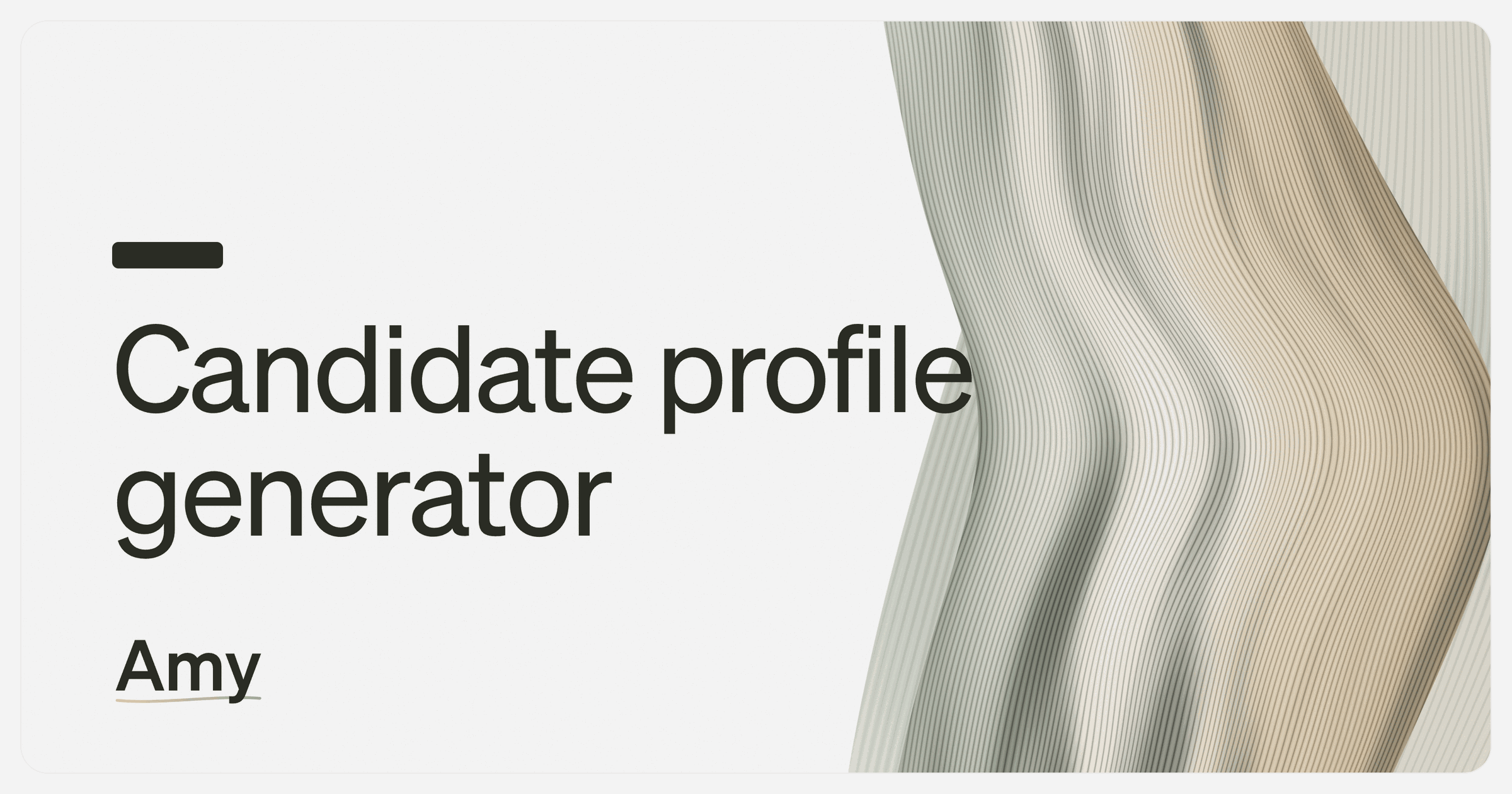 candidate-profile-generator