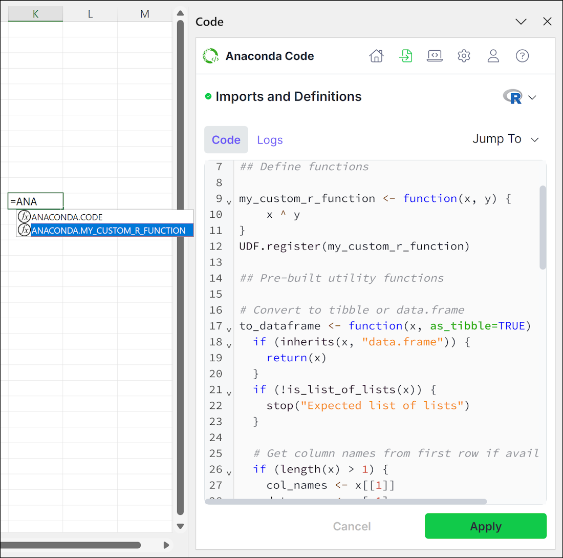 Anaconda Code - Anaconda