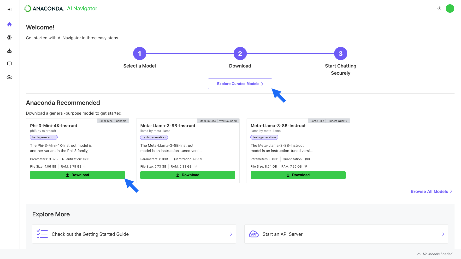 ai navigator home page first look