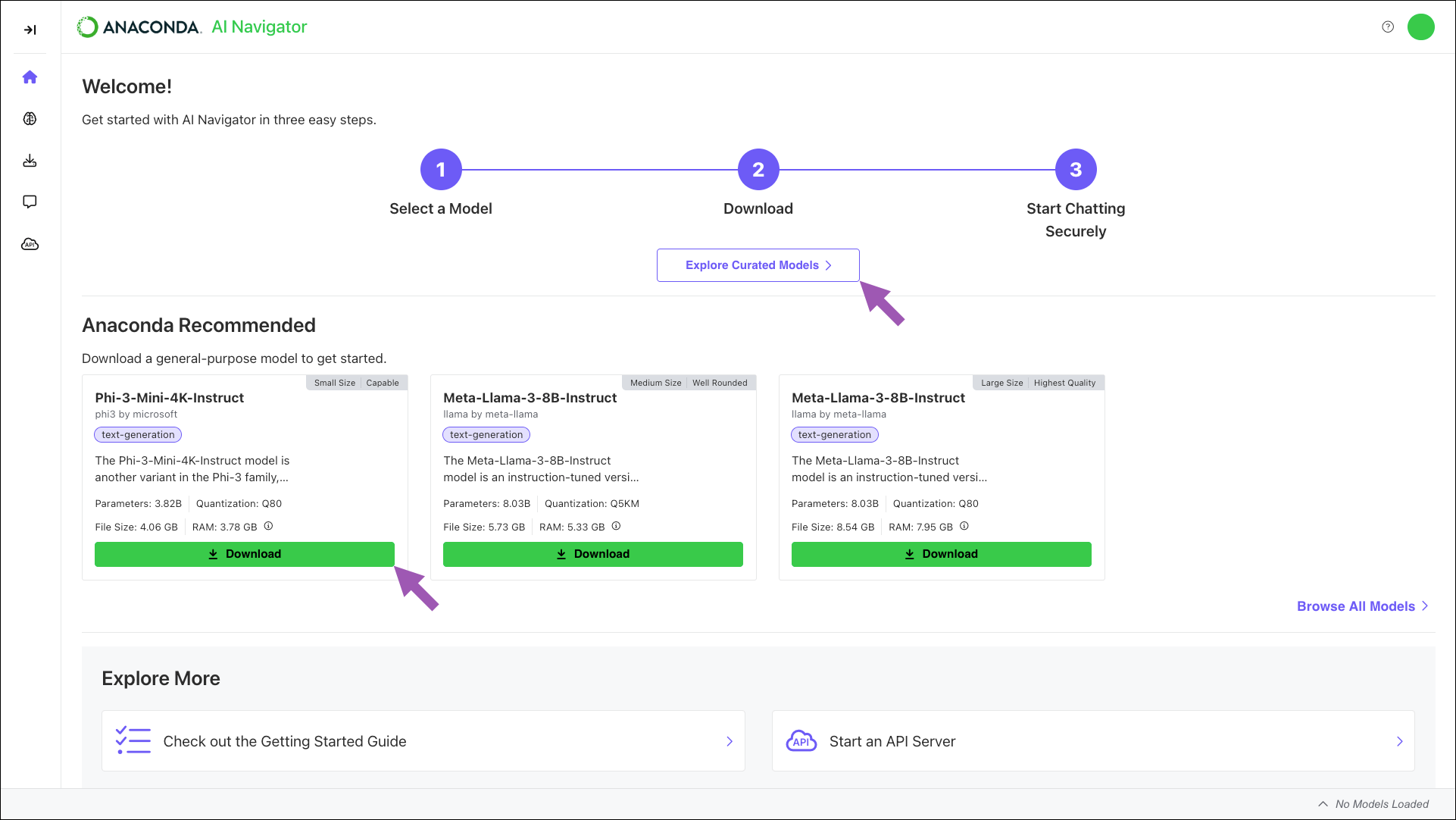 ai navigator home page first look