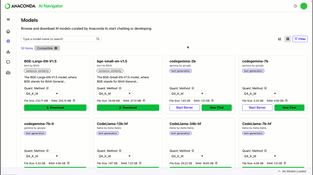 animated models page chart view interactions