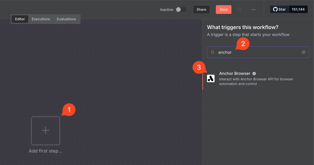Installing the Anchor Browser node