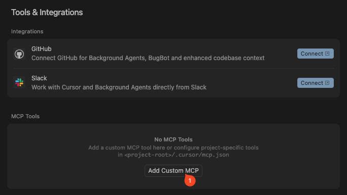 Add Custom MCP Server