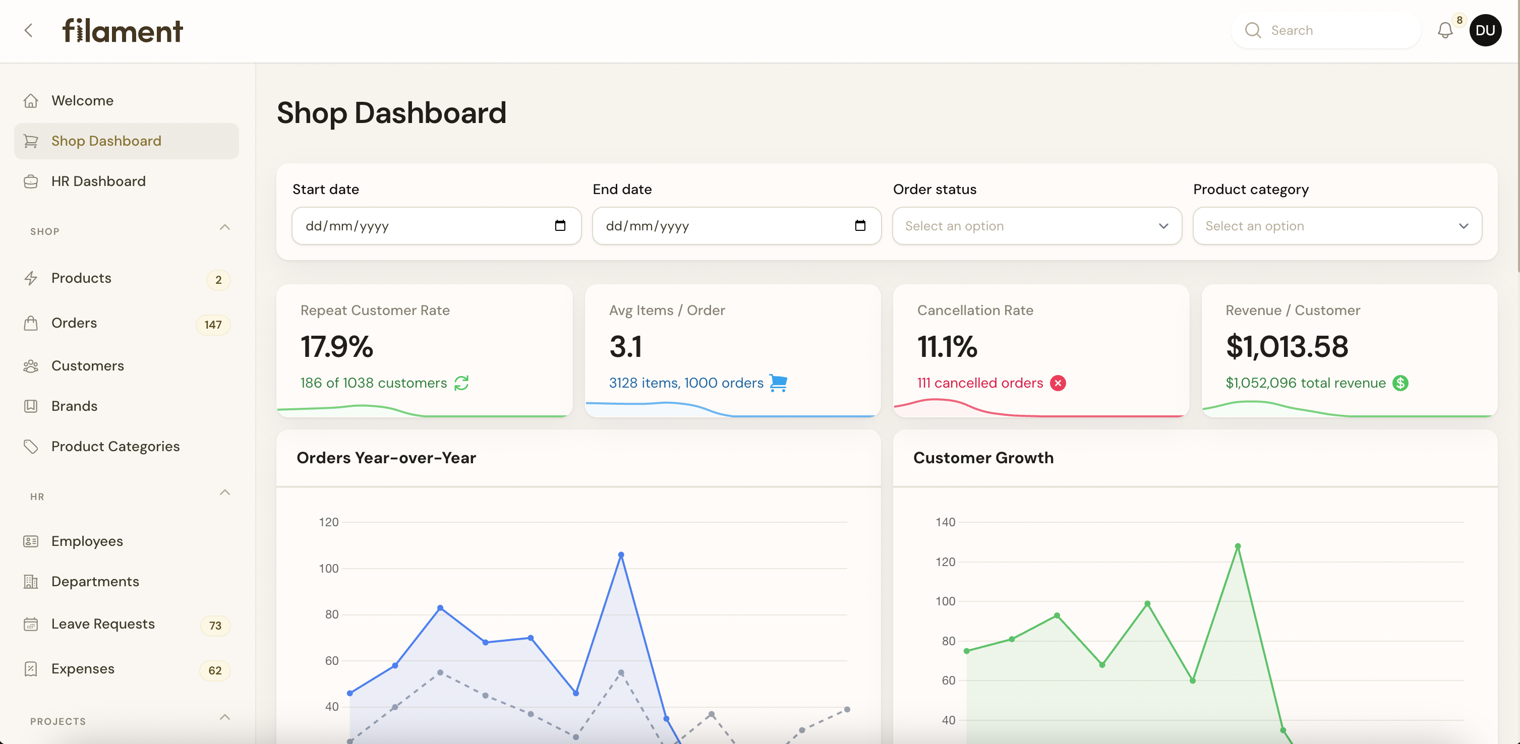 Dashboard