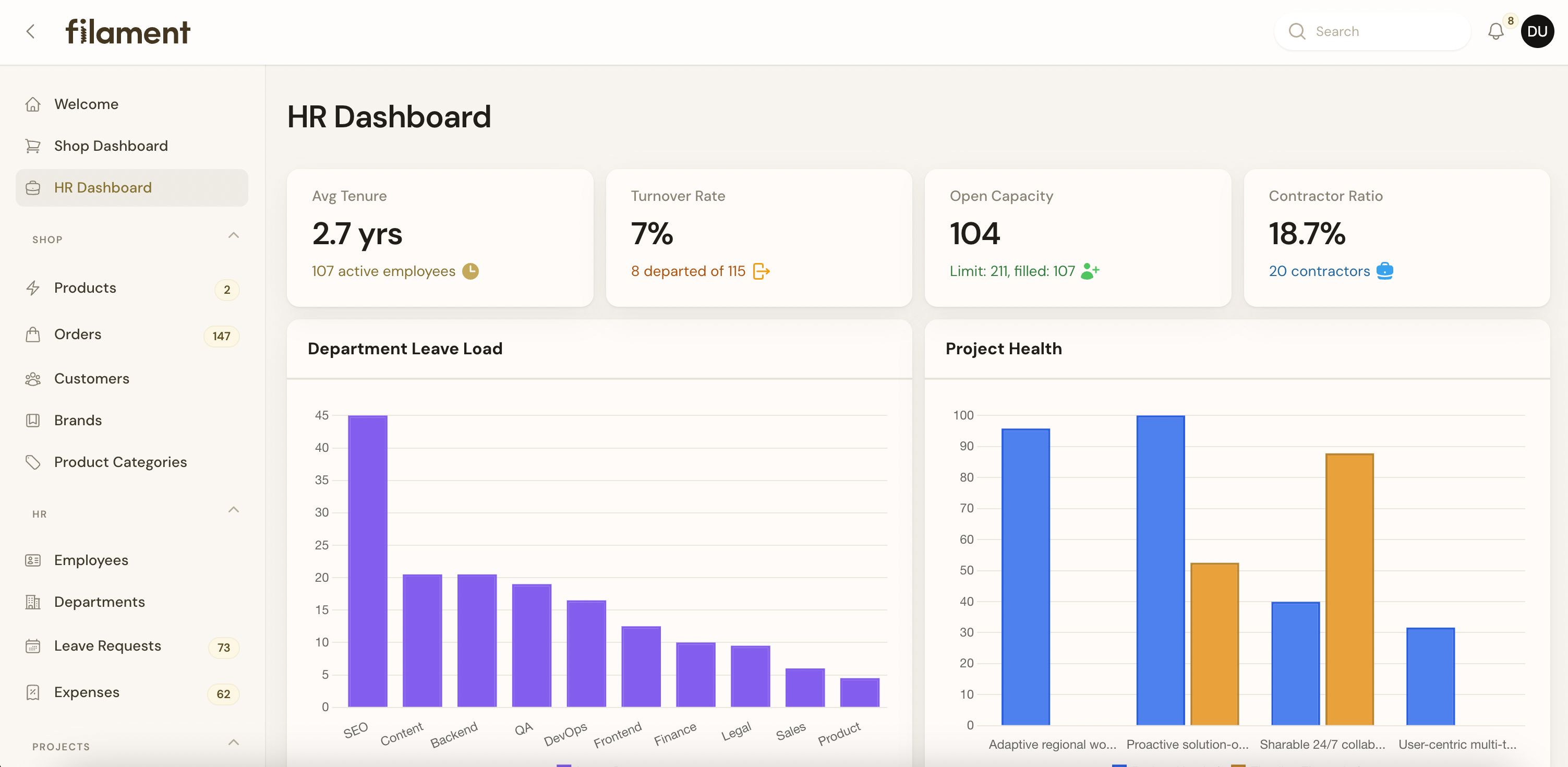Dashboard