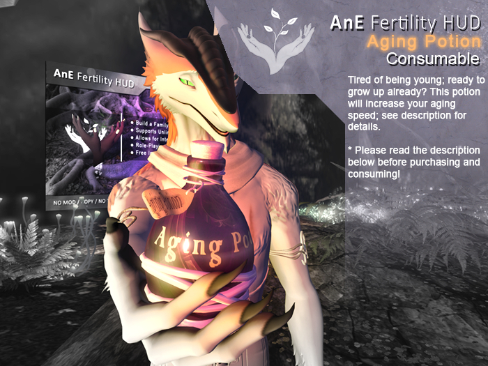 Aging Potion advertisement