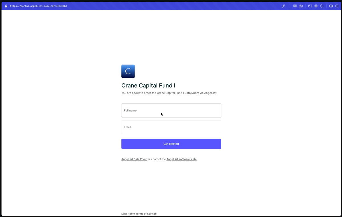 Click Through NDA Experience Gi