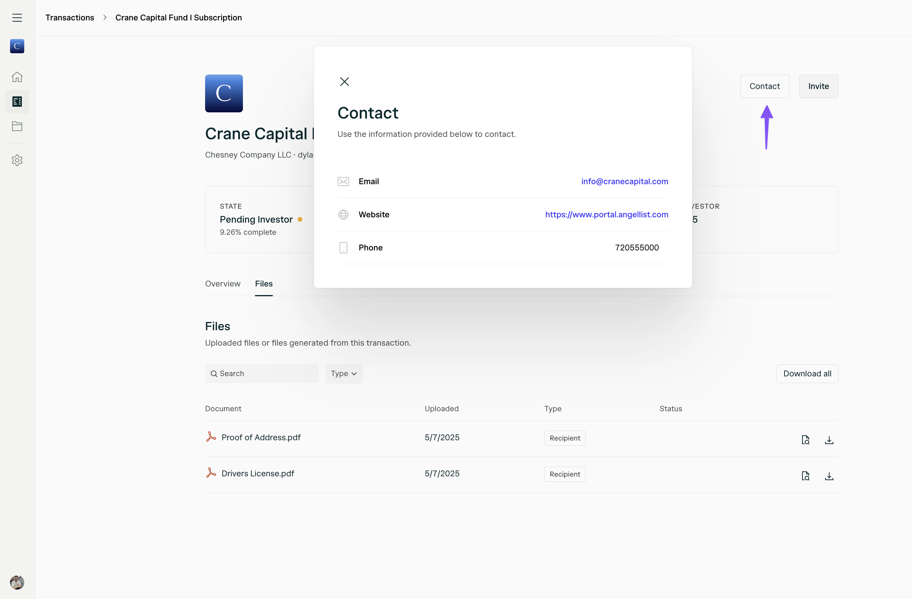 Fund Manager Contact Info Pn