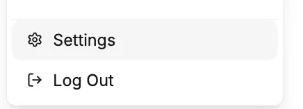User avatar location