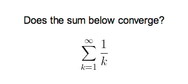 convergence question 2