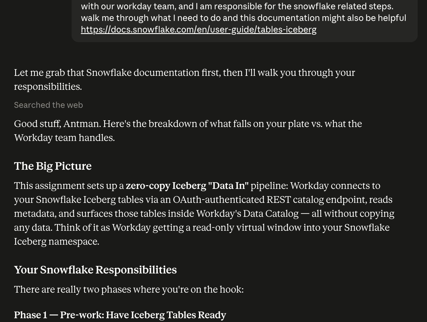 The Claude chat interface with the composer, chat list, and main controls