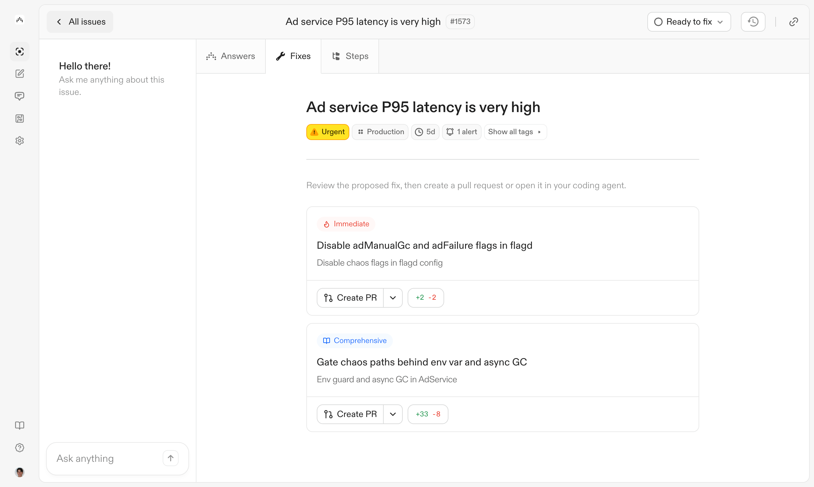 Fixes tab on an issue