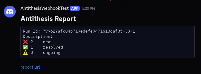 Discord Integration Example