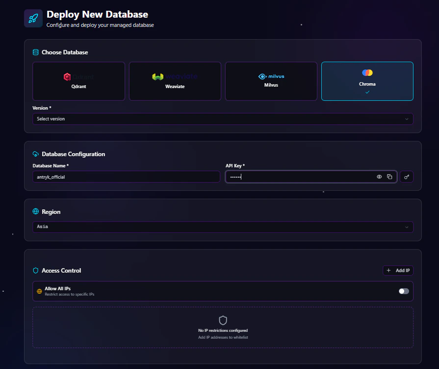 Chroma Deploy Form One