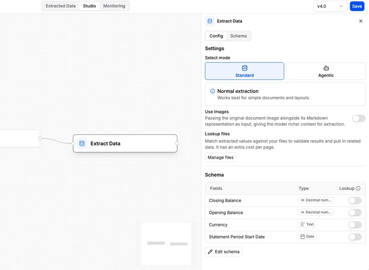 Configuring the Extract step