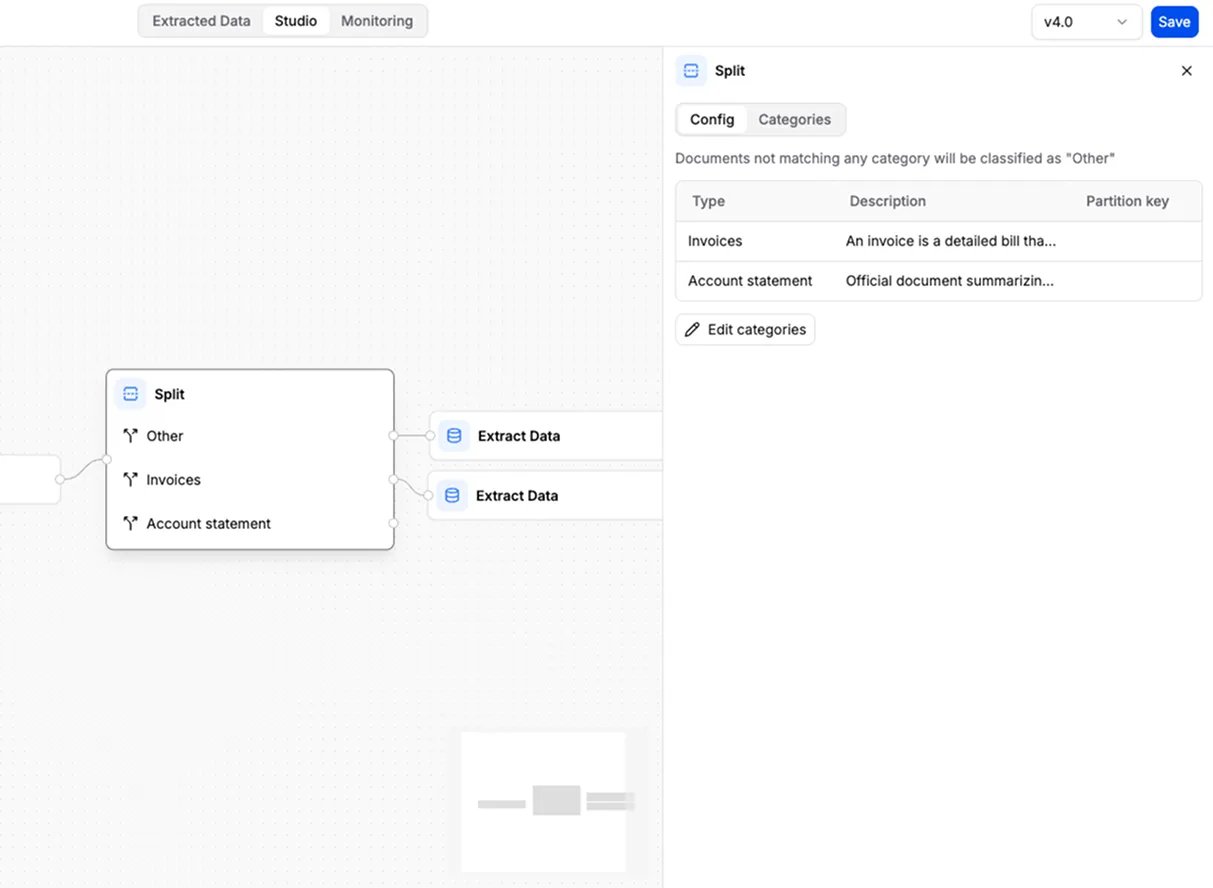 Configuring the Split step