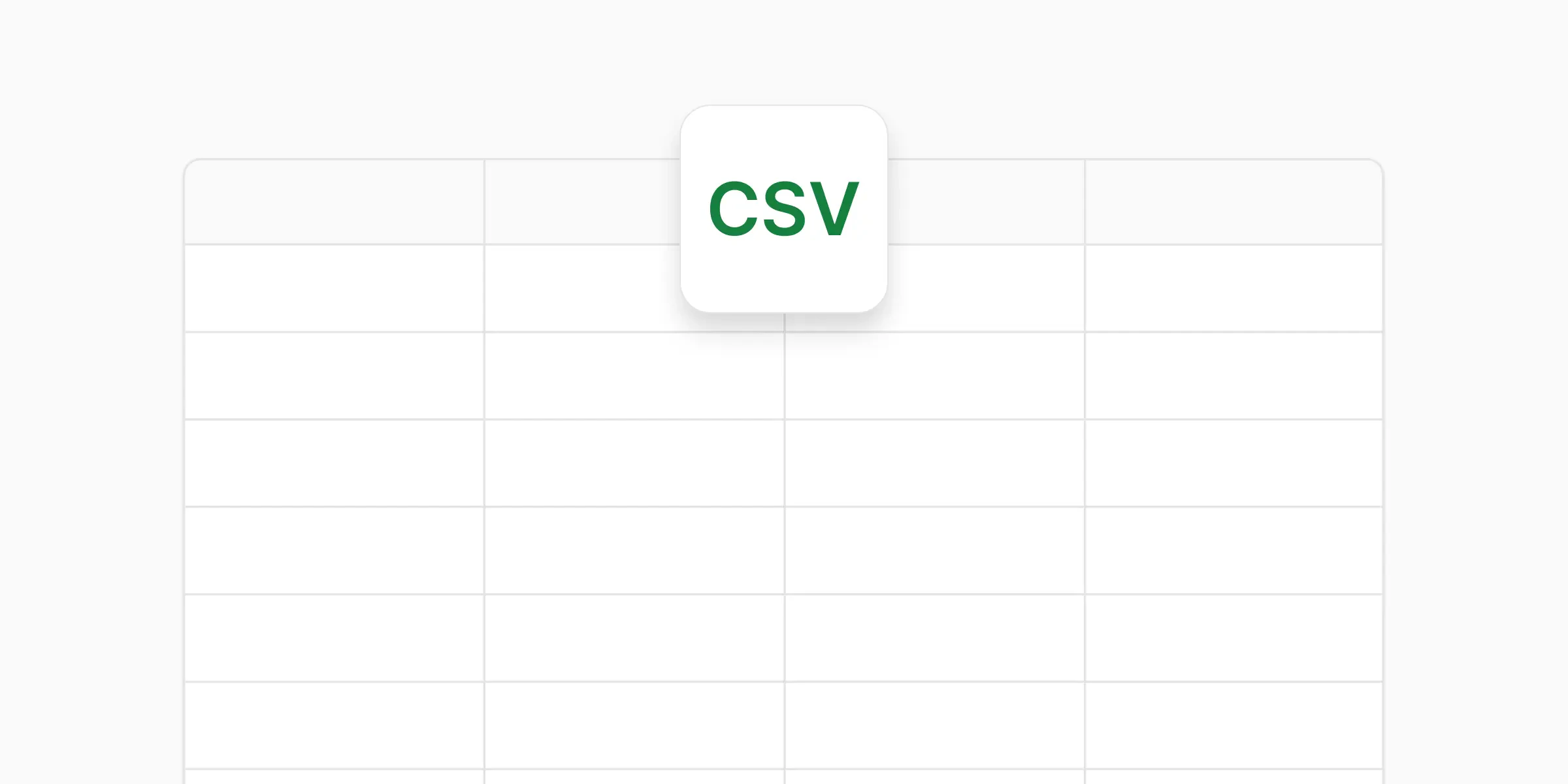 CSV output