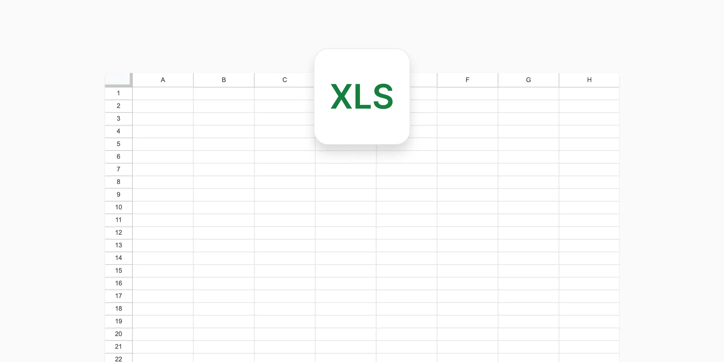 Excel output
