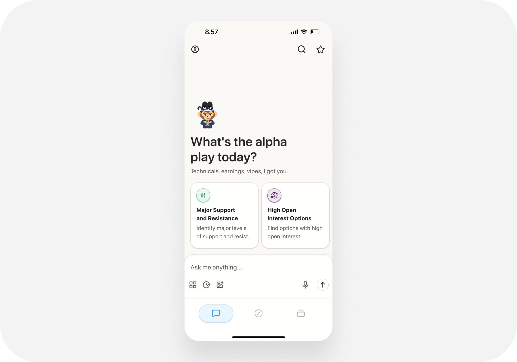 iOS Bottom Navigation