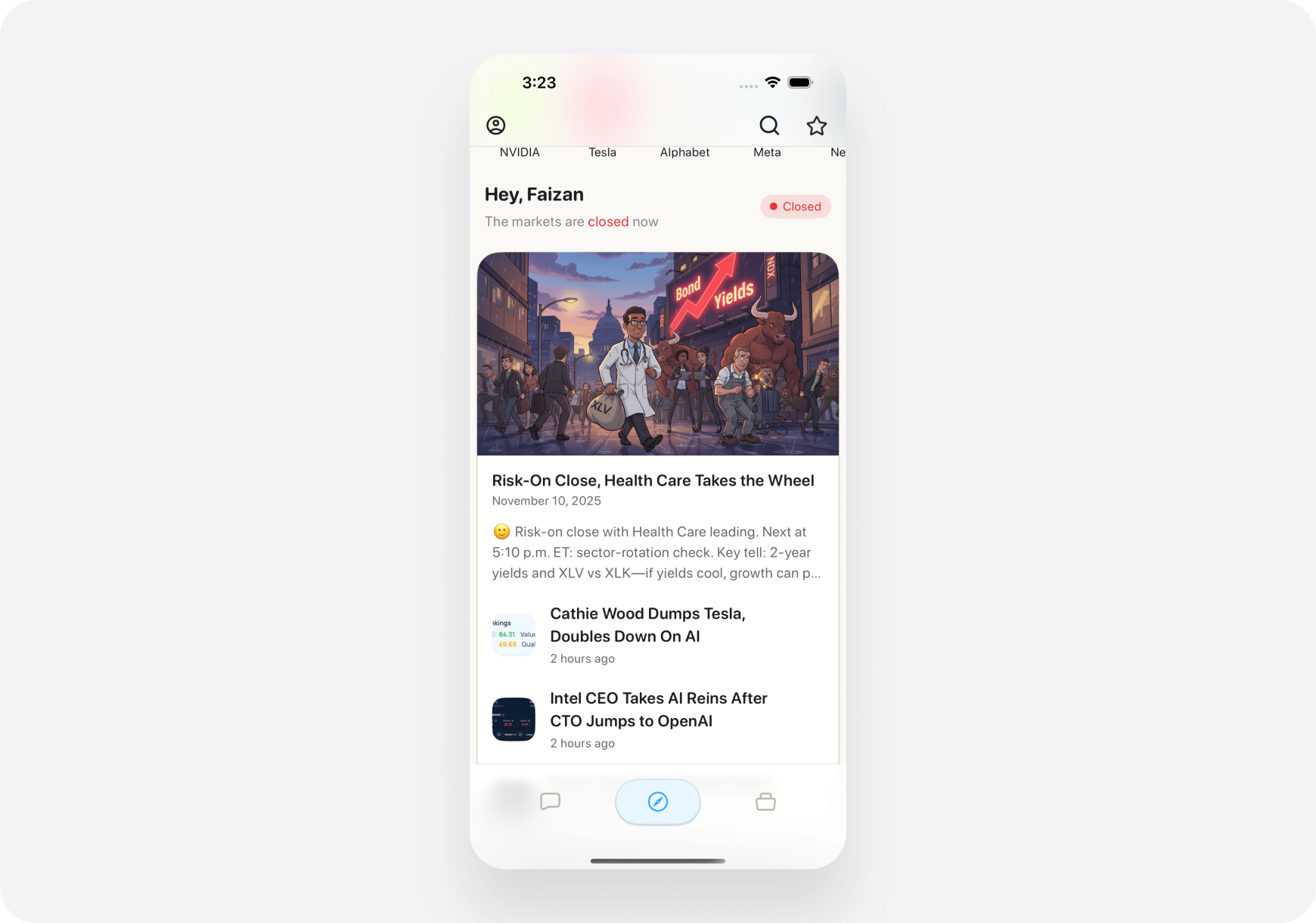 iOS News Feed