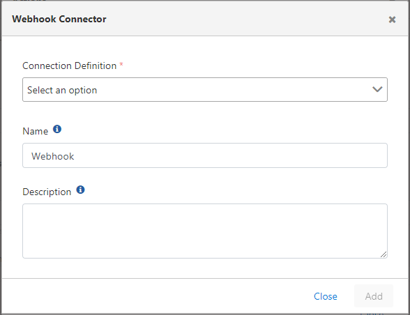 Webhook Connector Konfigürasyonu
