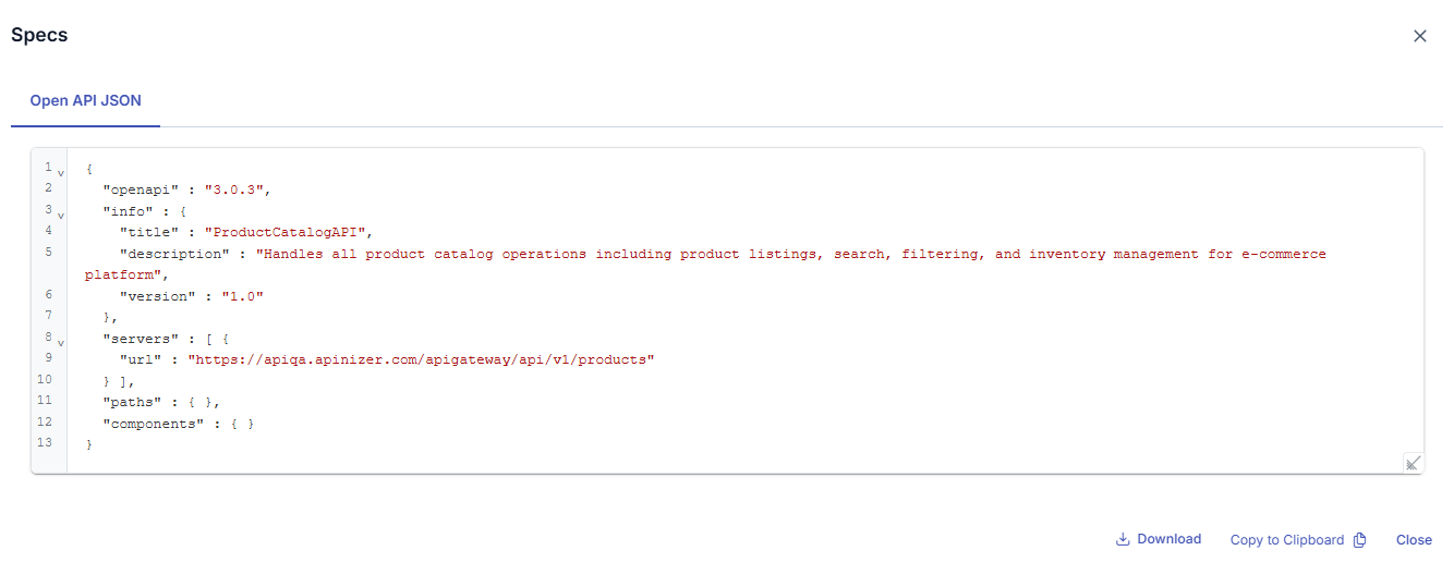 Spec Info İçeriği