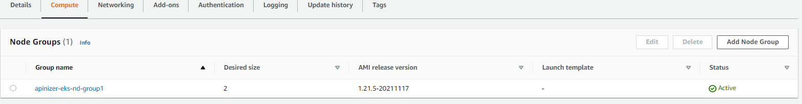 Node Group Ready Alt