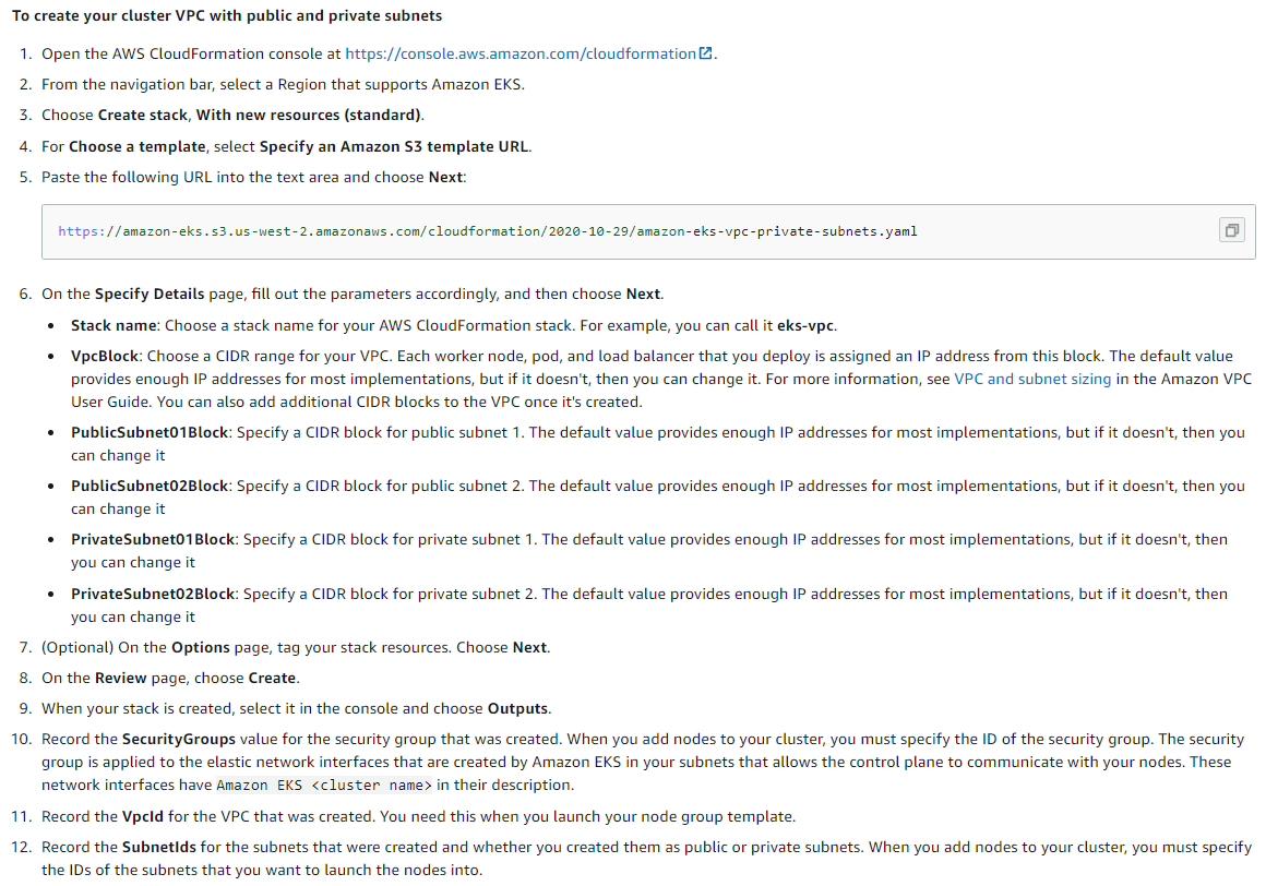 AWS CloudFormation Console