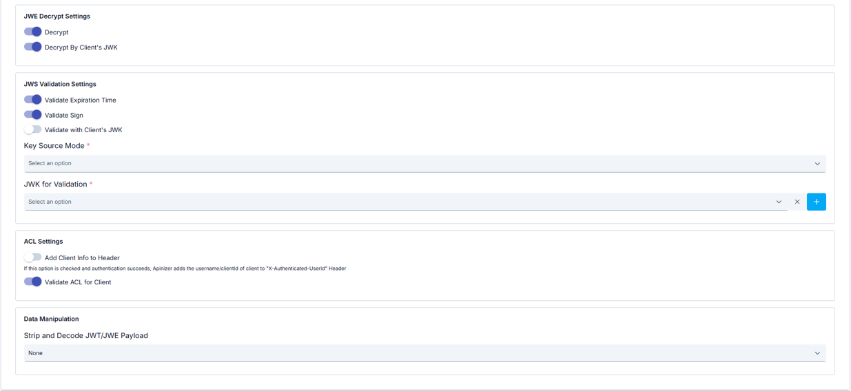 JOSE Doğrulama Politikası