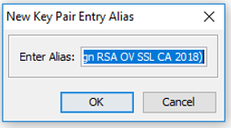 Alias Input