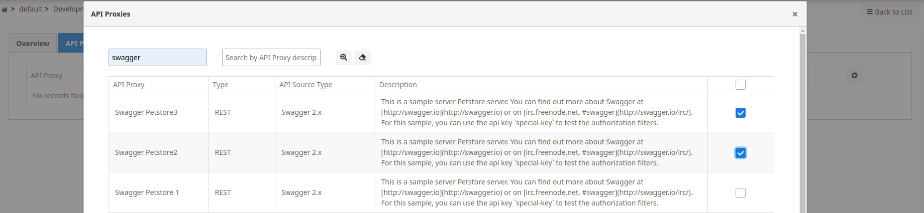 API Proxy Ayarları Ekleme 2