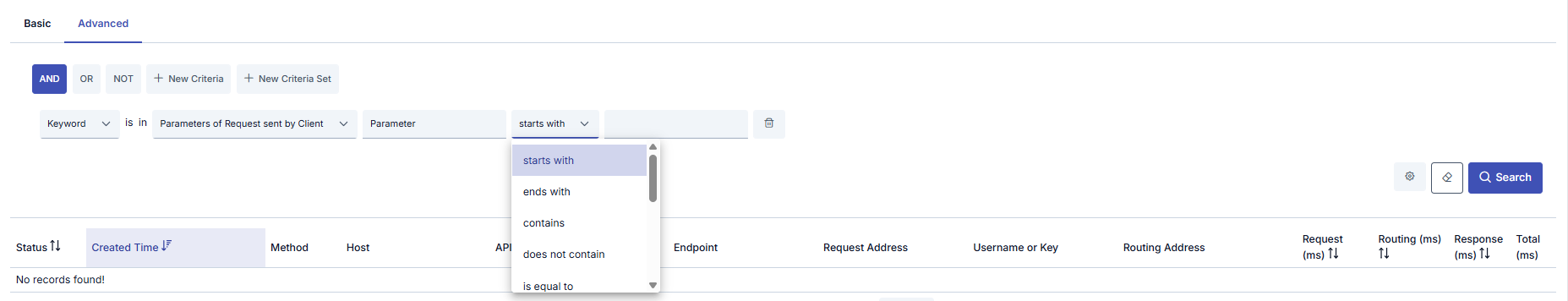 Gelişmiş Filtreleme Seçenekleri