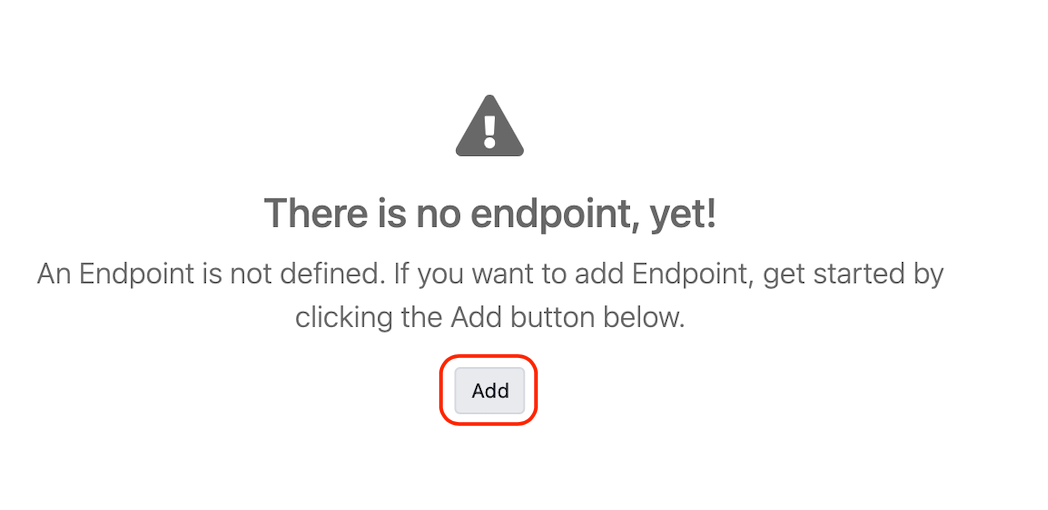 Endpoint Ekleme