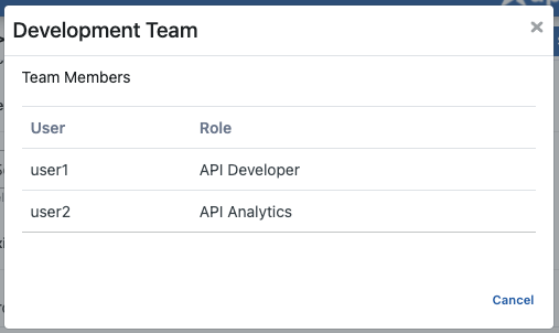 Takım Detay Penceresi