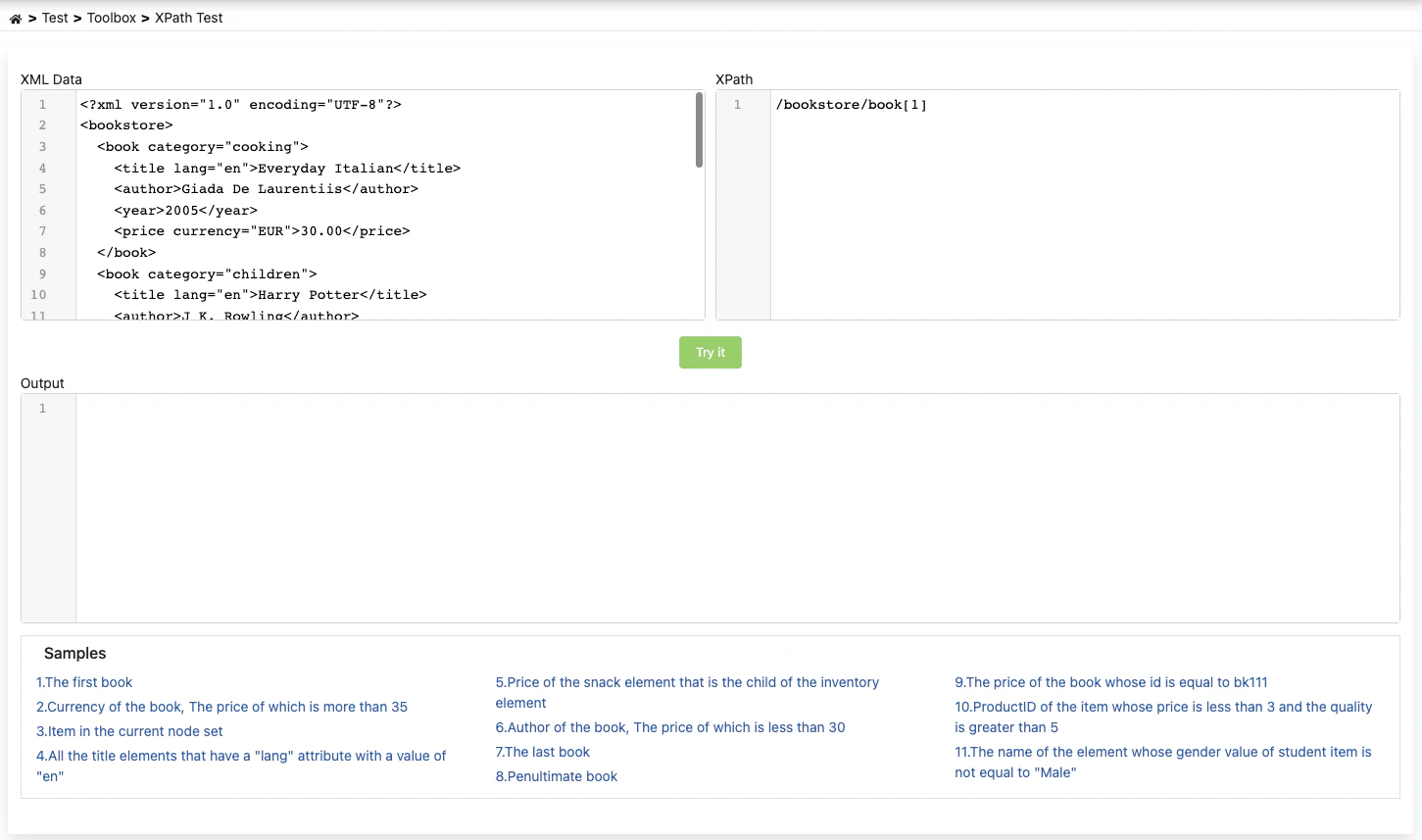 XPath Test