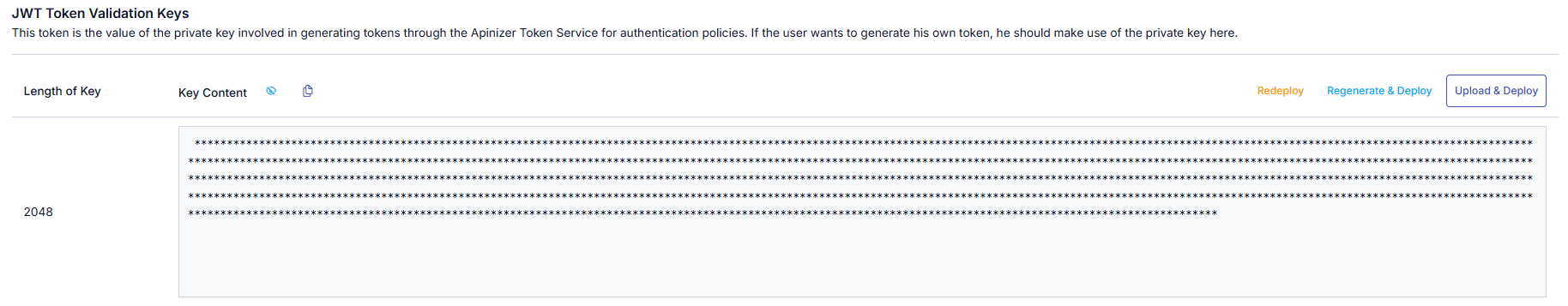 JWT Token Doğrulama Anahtarı