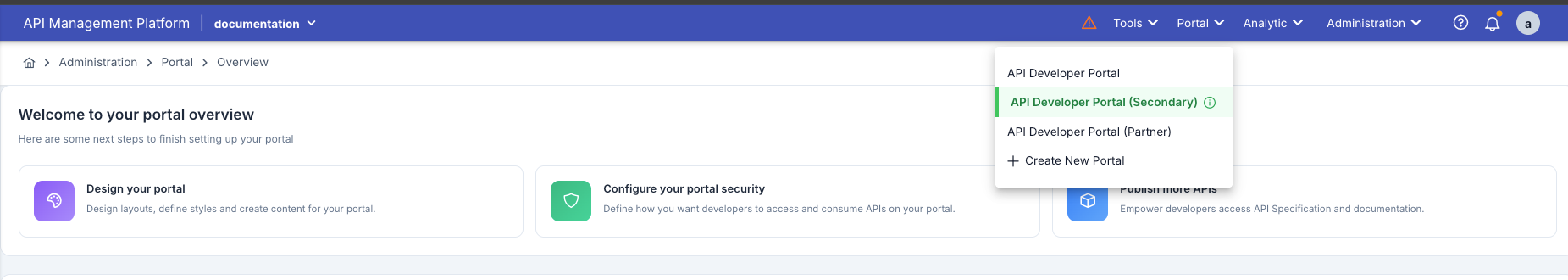 Portal Liste Ekranı