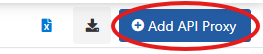 API Proxy Oluşturma Butonu