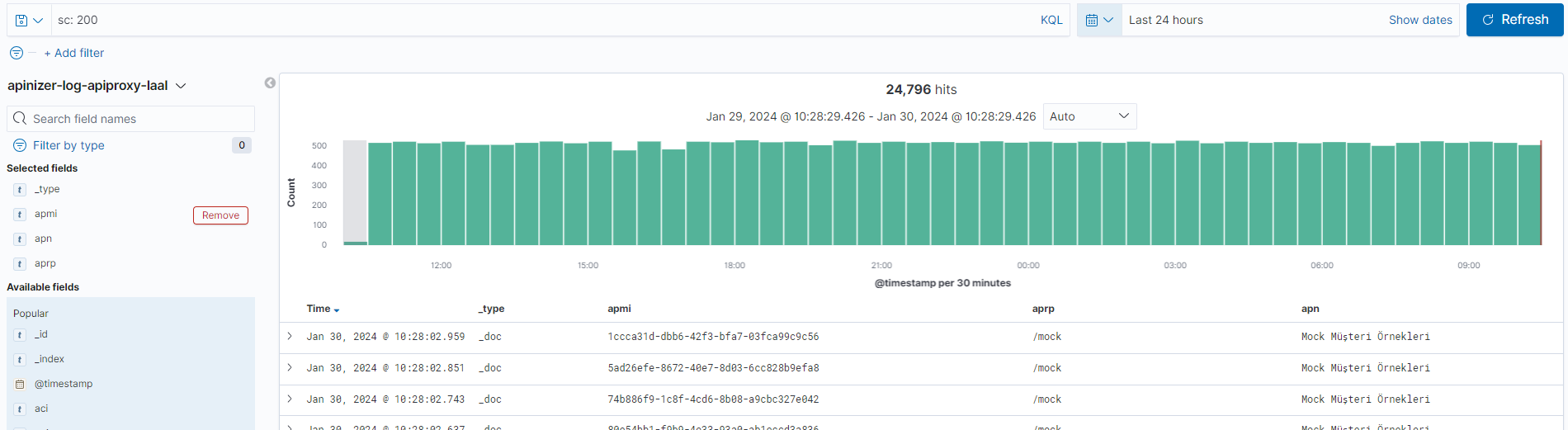 Successful Request Query