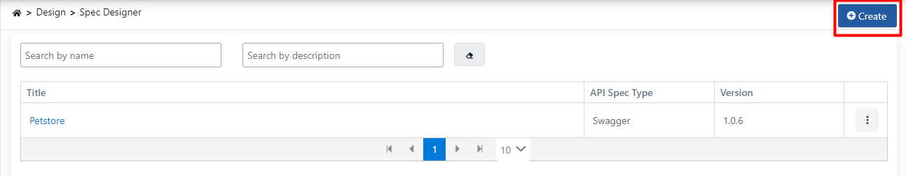 Creating New API Definition Document