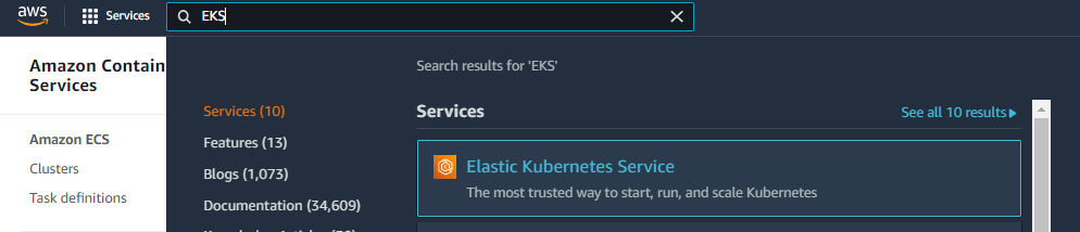 EKS Search
