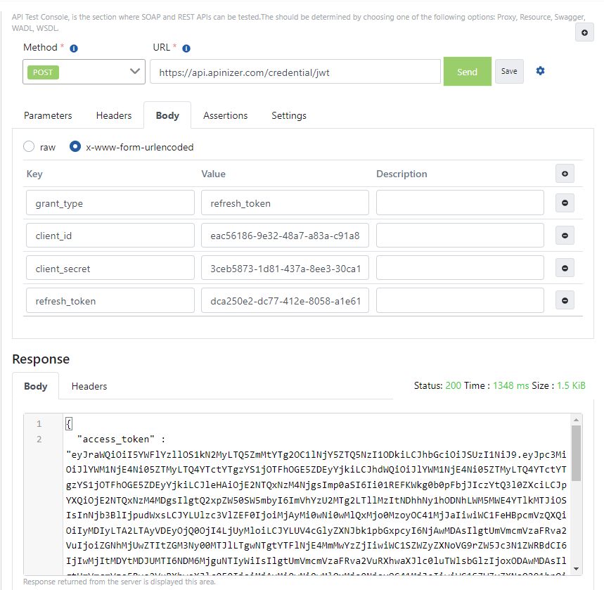 ACL JWT Refresh Token Refresh