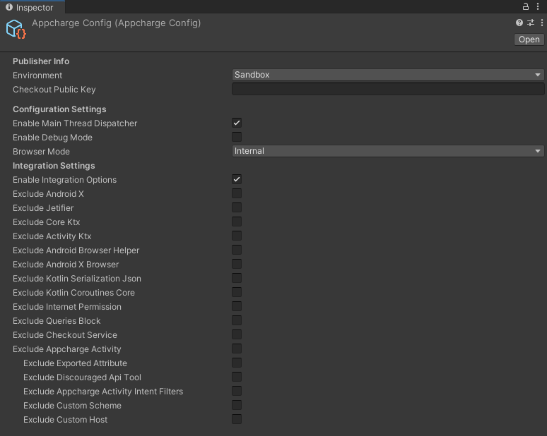 Android Configurations