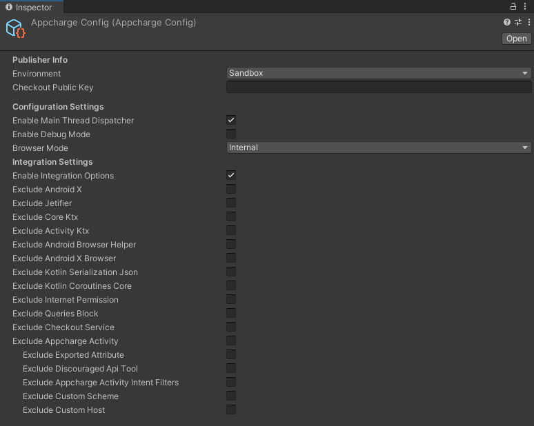 Android Configurations