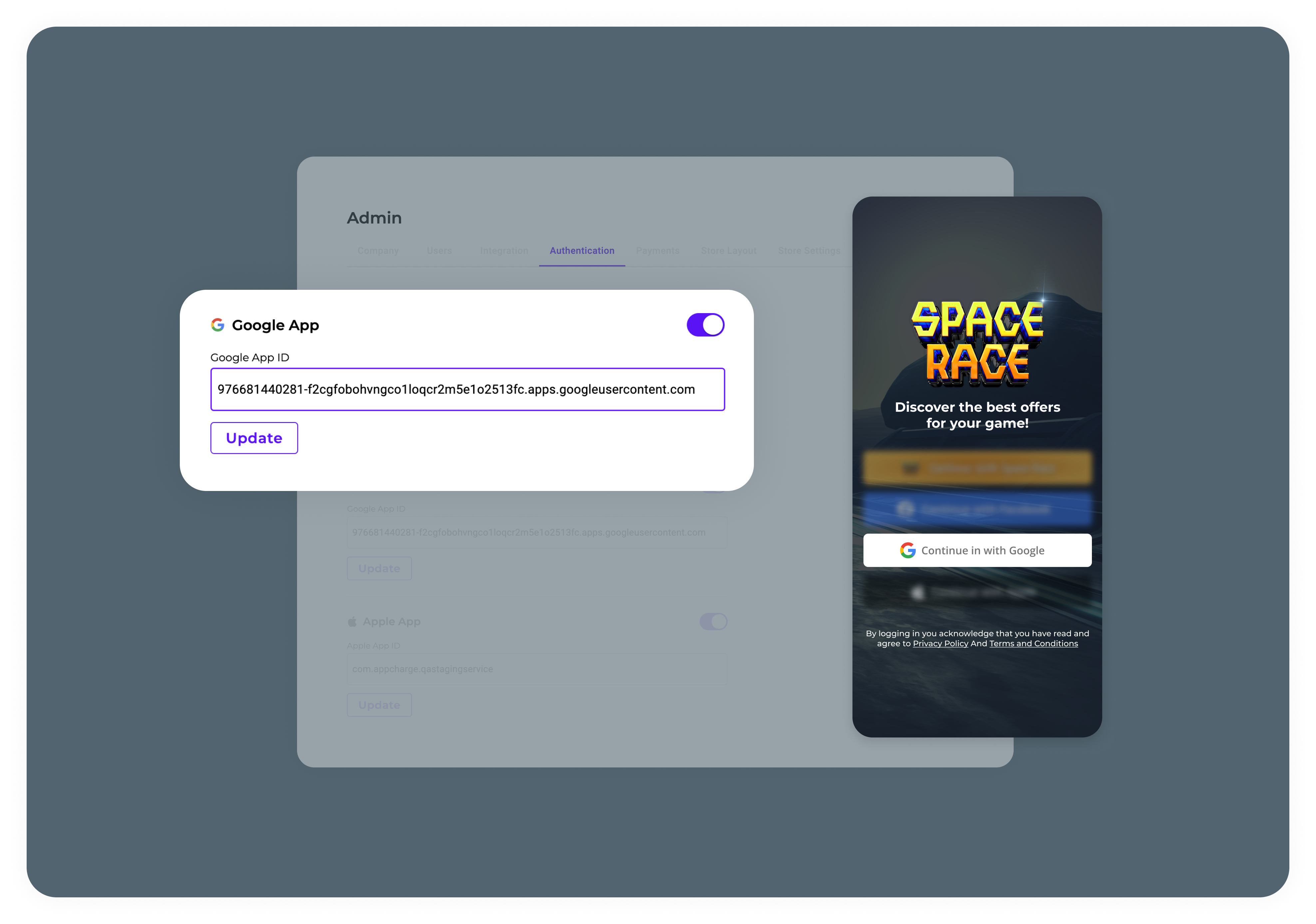 Set Up Google SSO - Appcharge Documentation