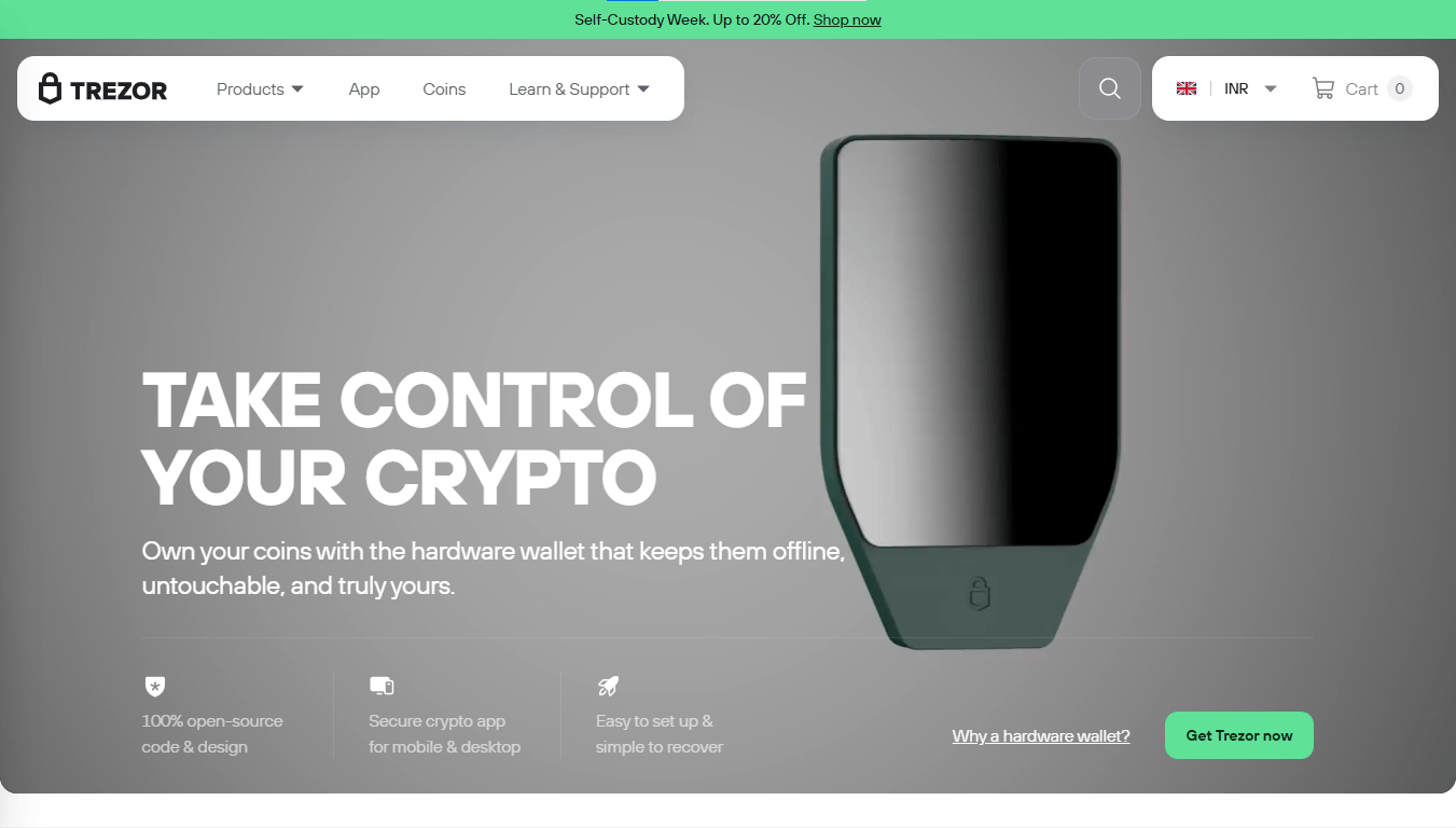 Trezor Half