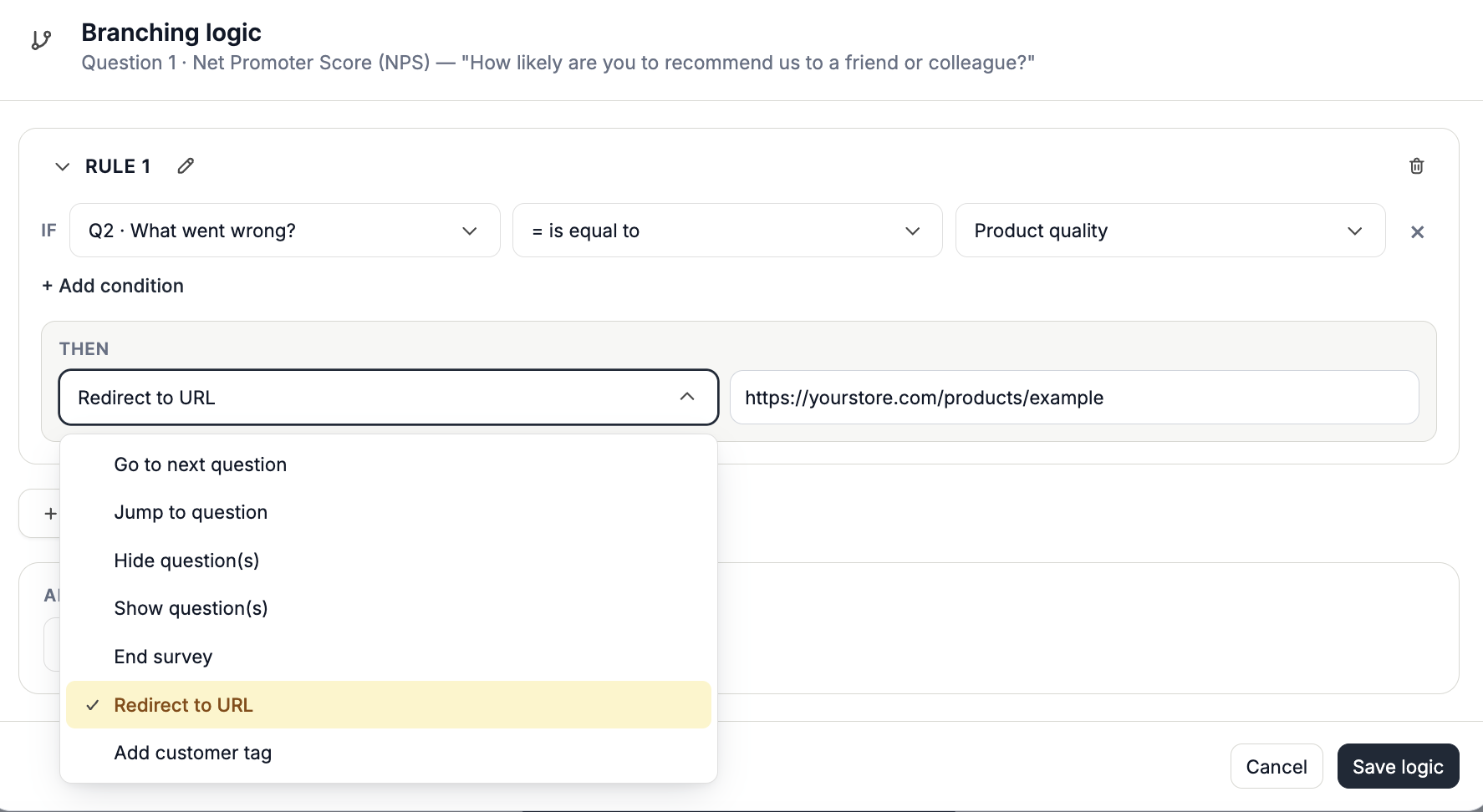 Redirection To Url