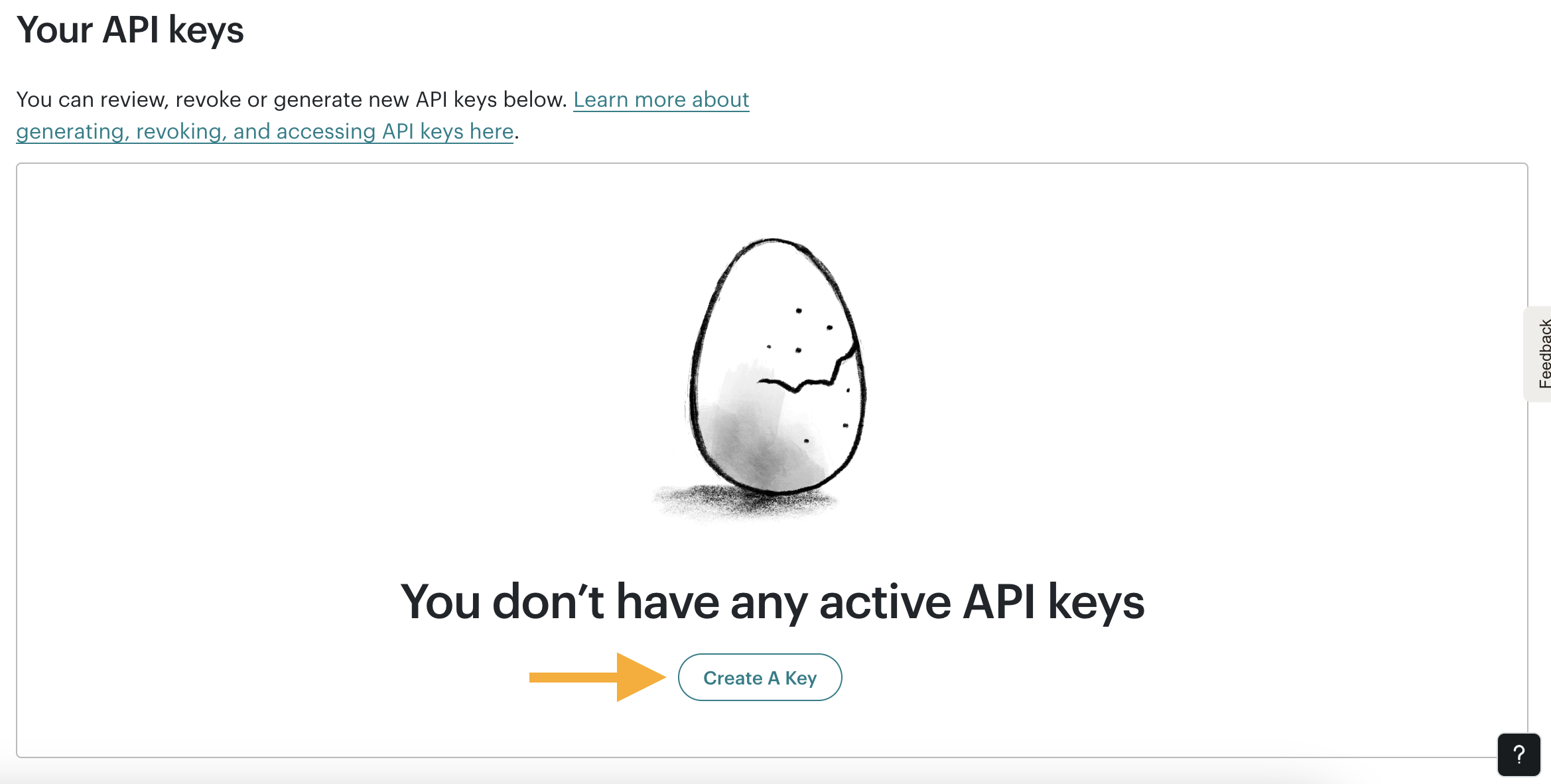 Create A Api Key