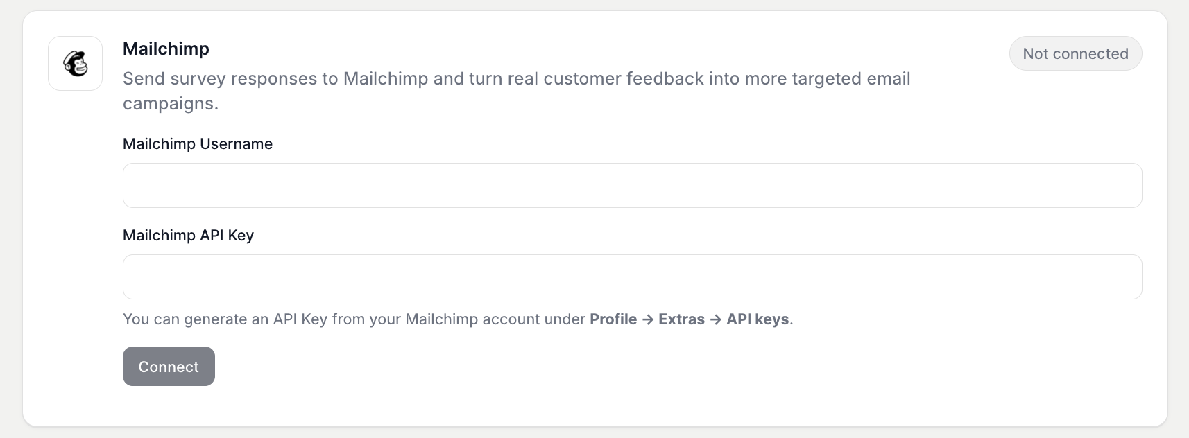 Mailchimp Integration